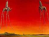 Les Elephants by Salvador Dali